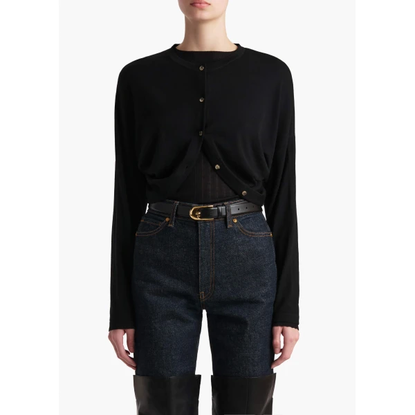 Elevate your elegance in this Khaite Knitwear   from the 2025 resort wear edit