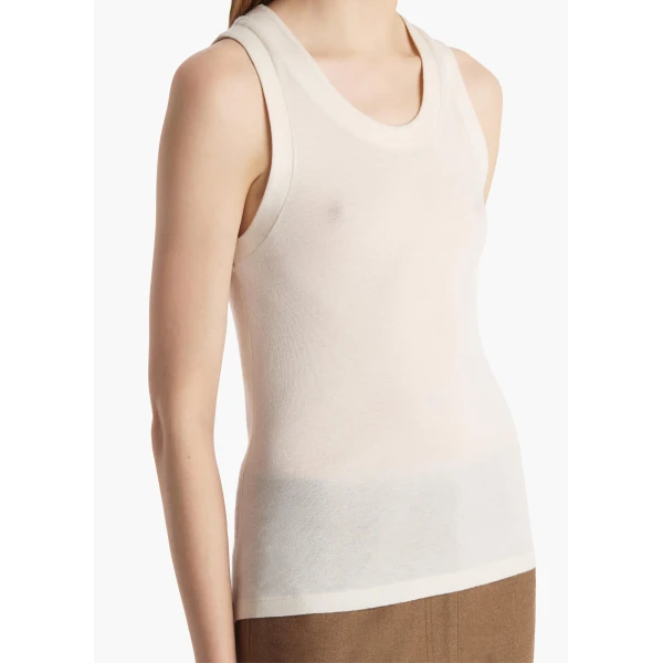 Elevate your elegance in this Khaite Tops   from the 2025 resort wear edit