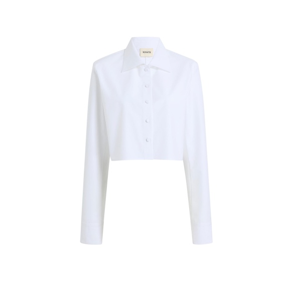 Elevate your elegance in this Khaite Tops   from the 2025 resort wear edit