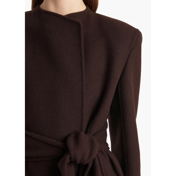 Elevate your elegance in this Khaite Coats   from the 2025 resort wear edit