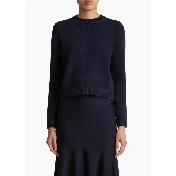 Elevate your elegance in this Khaite Knitwear   from the 2025 resort wear edit