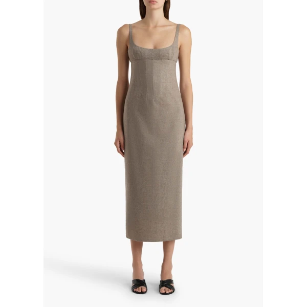 Elevate your elegance in this Khaite Dresses   from the 2025 resort wear edit