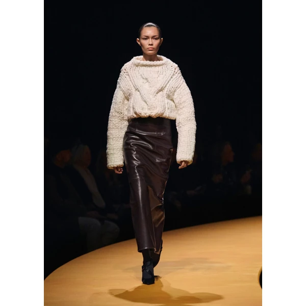 Elevate your elegance in this Khaite Skirts   from the 2025 resort wear edit