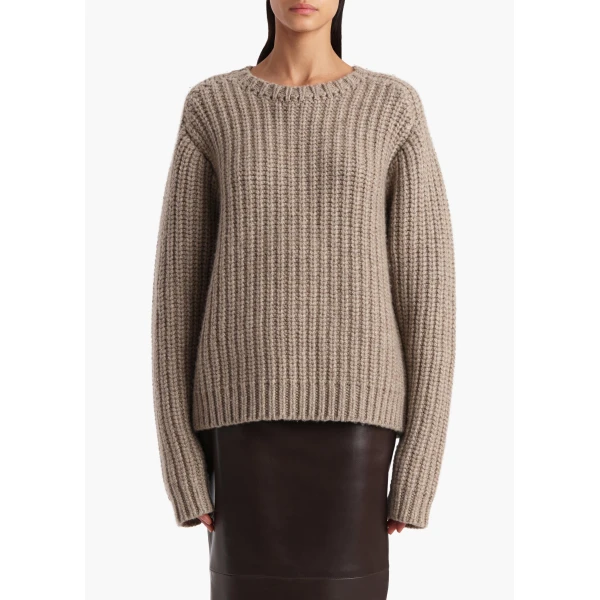 Elevate your elegance in this Khaite Knitwear   from the 2025 resort wear edit