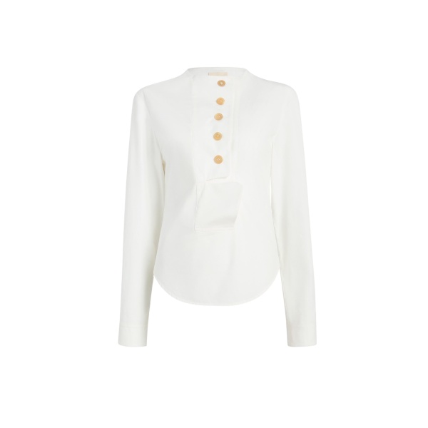 Elevate your elegance in this Khaite Tops   from the 2025 resort wear edit