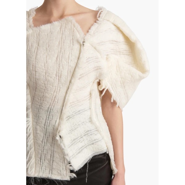 Elevate your elegance in this Khaite Tops   from the 2025 resort wear edit