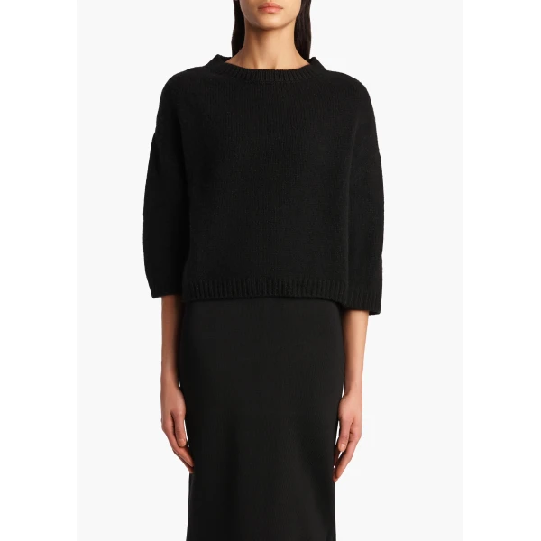 Elevate your elegance in this Khaite Knitwear   from the 2025 resort wear edit