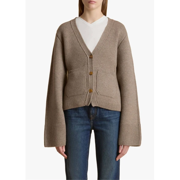 Elevate your elegance in this Khaite Knitwear   from the 2025 resort wear edit