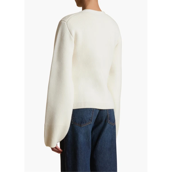 Elevate your elegance in this Khaite Knitwear   from the 2025 resort wear edit
