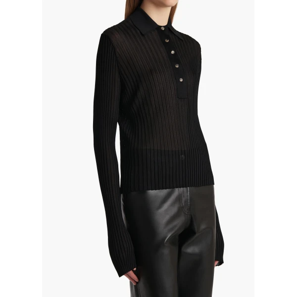 Elevate your elegance in this Khaite Tops   from the 2025 resort wear edit