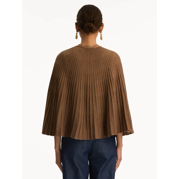 Oscar de la Renta Knit Capelet - Oscar de la Renta Jackets - American Couture - Shop at Luxury Shoes 