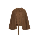 Oscar de la Renta Knit Capelet - Oscar de la Renta Jackets - American Couture - Shop at Luxury Shoes 