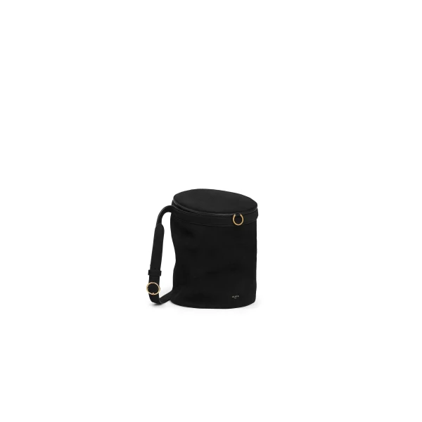 Alaïa La Canette Medium Bag In Suede - Alaia Bags - Laser Cut Luxury - Shop at Luxury Shoes 