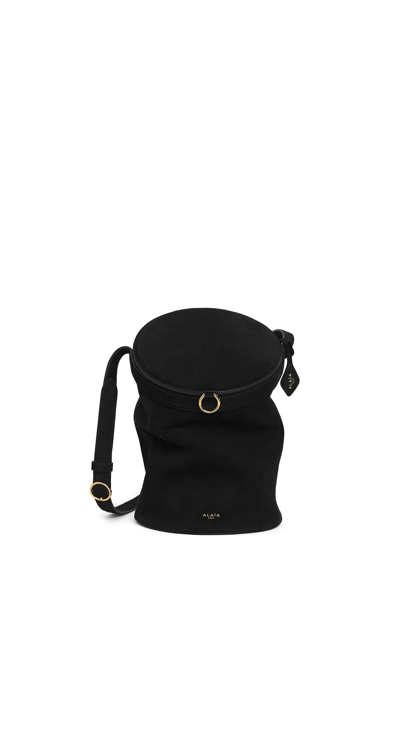 Alaïa La Canette Medium Bag In Suede - Alaia Bags - Laser Cut Luxury - Shop at Luxury Shoes Alaïa La Canette Medium Bag In Suede - Alaia Bags - Laser Cut Luxury - Shop at Luxury Shoes
