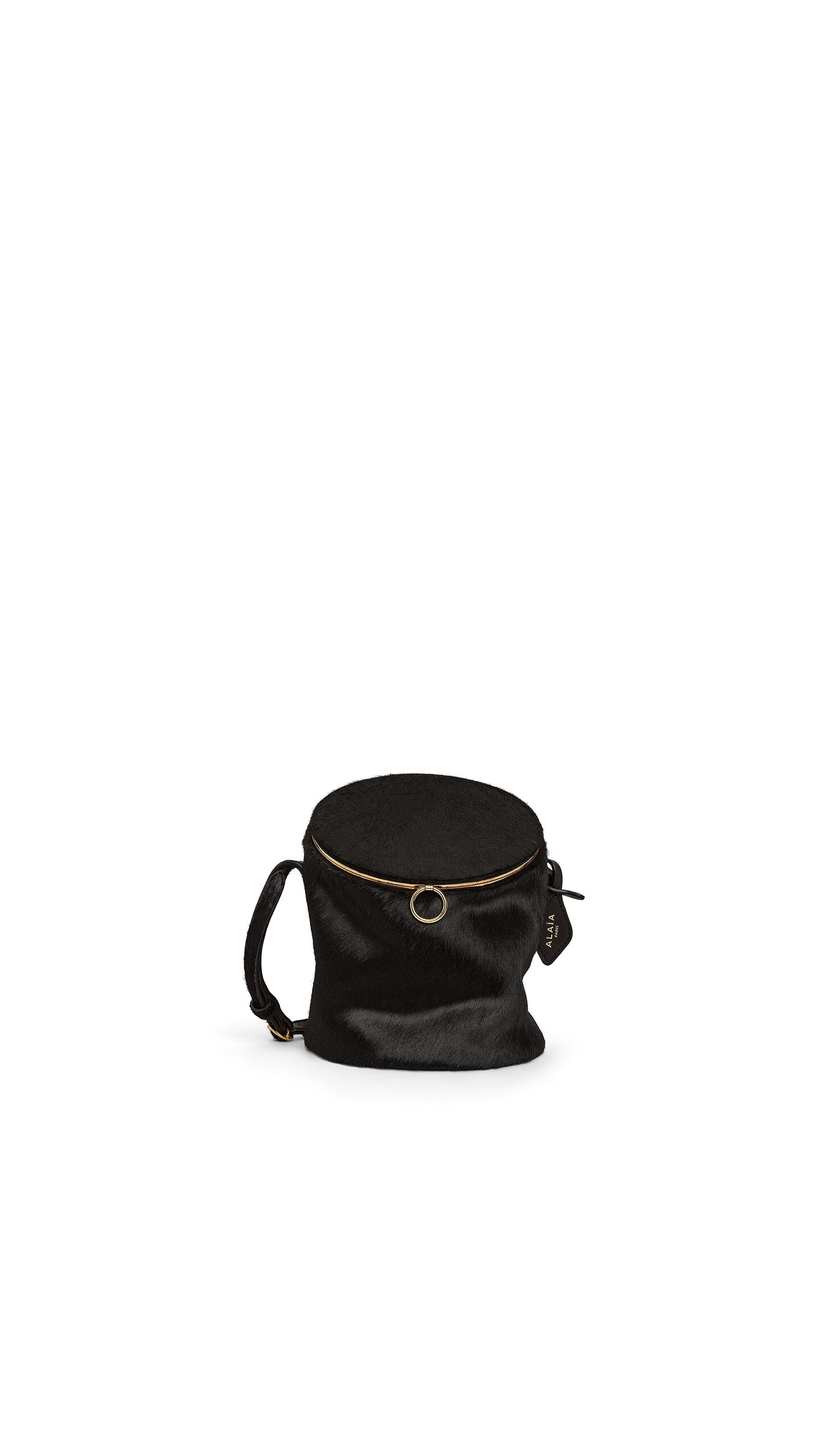 Alaïa La Canette Small Bag In Haircalf - Alaia Bags - Laser Cut Luxury - Shop at Luxury Shoes 