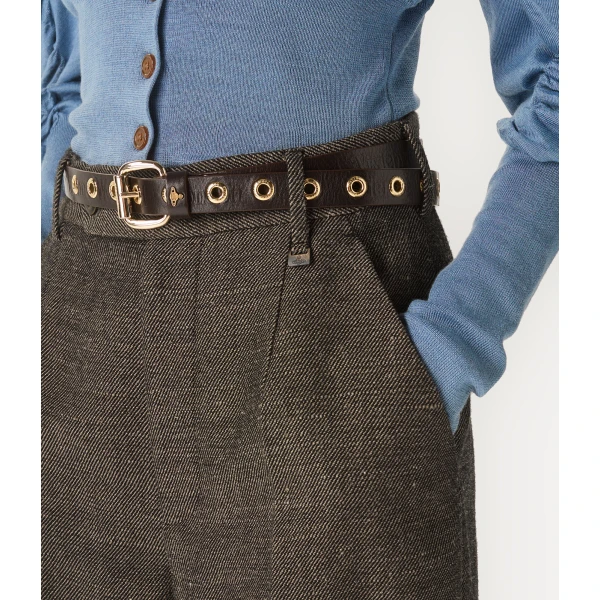 Vivienne Westwood Lauren Trousers - Vivienne Westwood Pants - Punk Luxury - Shop at Luxury Shoes 
