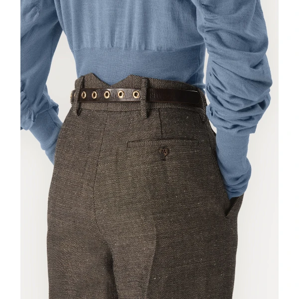 Vivienne Westwood Lauren Trousers - Vivienne Westwood Pants - Punk Luxury - Shop at Luxury Shoes 
