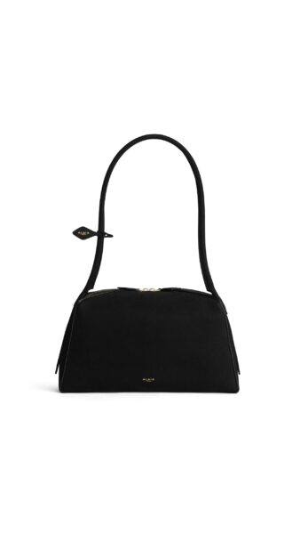 Alaïa Le Bouledogue Bag In Nubuck - Alaia Bags - Laser Cut Luxury - Shop at Luxury Shoes 