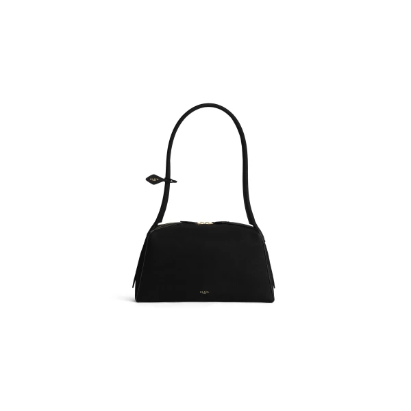 Alaïa Le Bouledogue Bag In Nubuck - Alaia Bags - Laser Cut Luxury - Shop at Luxury Shoes 