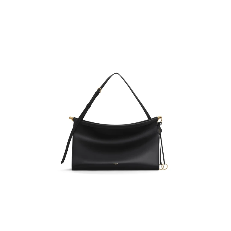 Alaïa Le Click East West Large Bag In Calfskin - Alaia Bags - Laser Cut Luxury - Shop at Luxury Shoes 