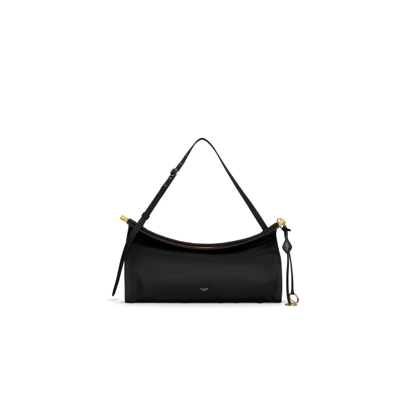 Alaïa Le Click East West Large Bag In Nylon - Alaia Bags - Laser Cut Luxury - Shop at Luxury Shoes 