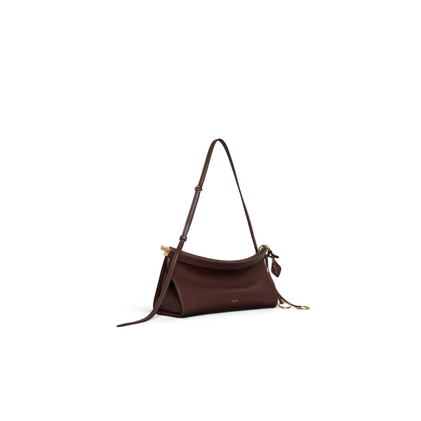 Alaïa Le Click East West Medium Bag In Calfskin - Alaia Bags - Laser Cut Luxury - Shop at Luxury Shoes 