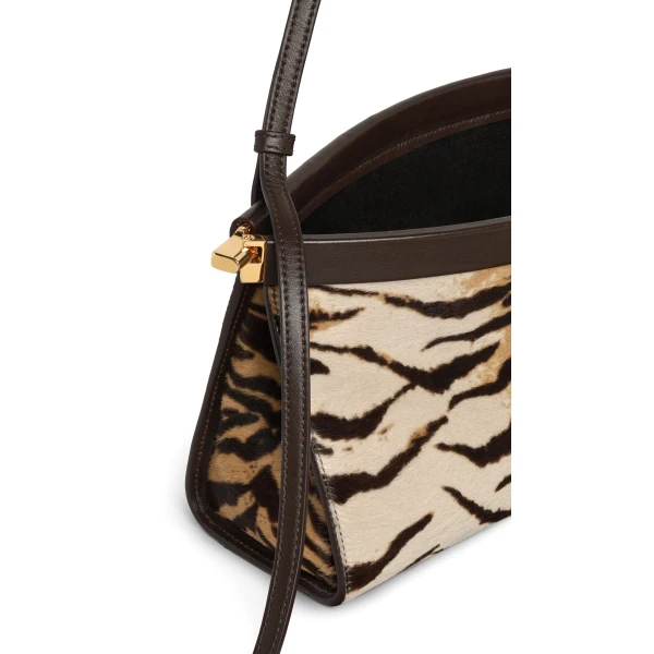 Alaïa Le Click East West Medium Bag In Haircalf - Alaia Bags - Laser Cut Luxury - Shop at Luxury Shoes 
