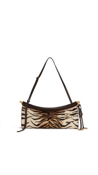 Alaïa Le Click East West Medium Bag In Haircalf - Alaia Bags - Laser Cut Luxury - Shop at Luxury Shoes 