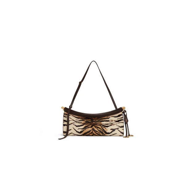 Alaïa Le Click East West Medium Bag In Haircalf - Alaia Bags - Laser Cut Luxury - Shop at Luxury Shoes 