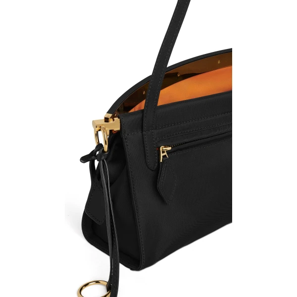 Alaïa Le Click East West Medium Bag In Nylon - Alaia Bags - Laser Cut Luxury - Shop at Luxury Shoes 