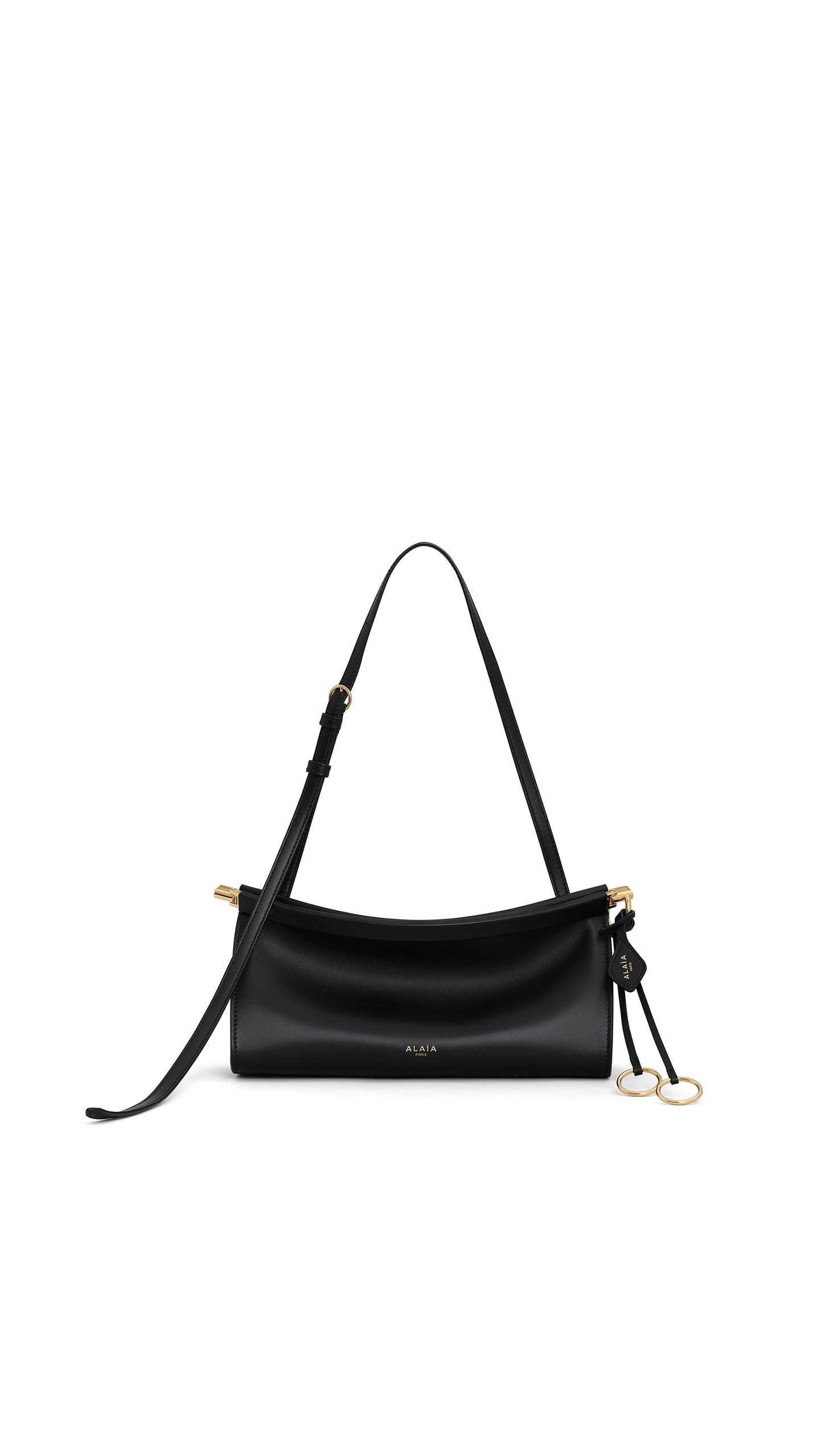 Alaïa Le Click East West Small Bag In Calfskin - Alaia Bags - Laser Cut Luxury - Shop at Luxury Shoes Alaïa Le Click East West Small Bag In Calfskin - Alaia Bags - Laser Cut Luxury - Shop at Luxury Shoes