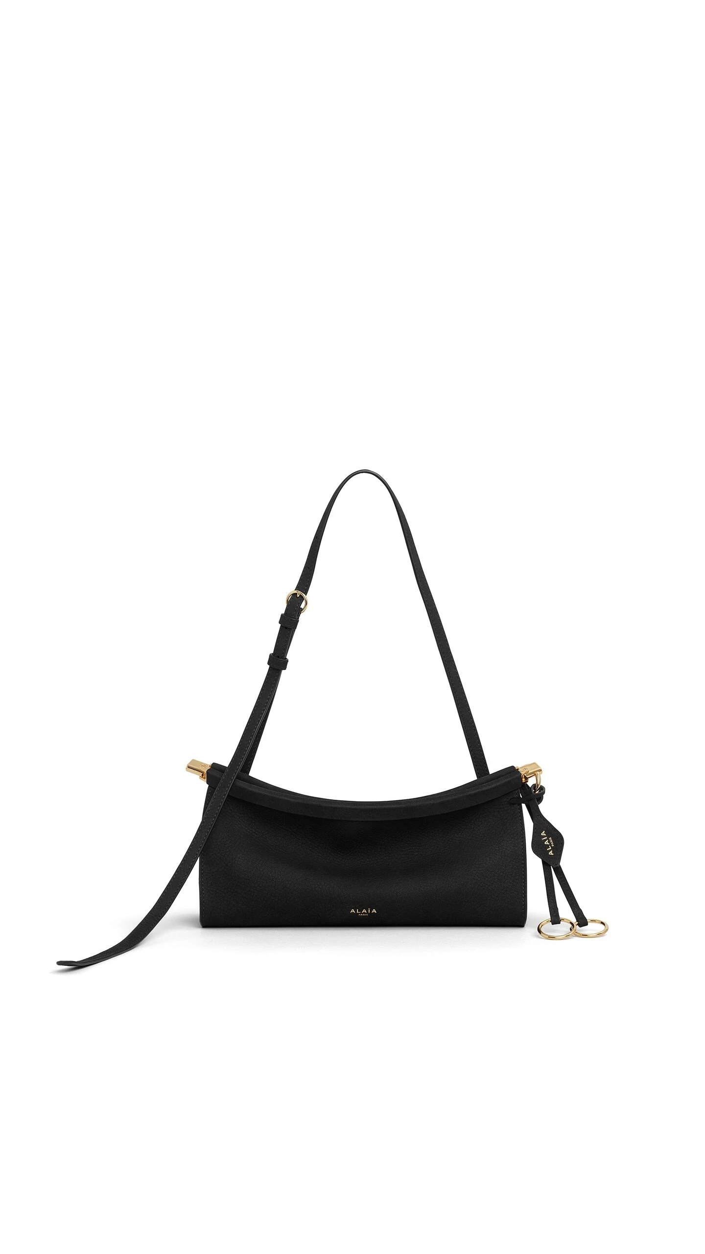 Alaïa Le Click East West Small Bag In Nubuck - Alaia Bags - Laser Cut Luxury - Shop at Luxury Shoes Alaïa Le Click East West Small Bag In Nubuck - Alaia Bags - Laser Cut Luxury - Shop at Luxury Shoes