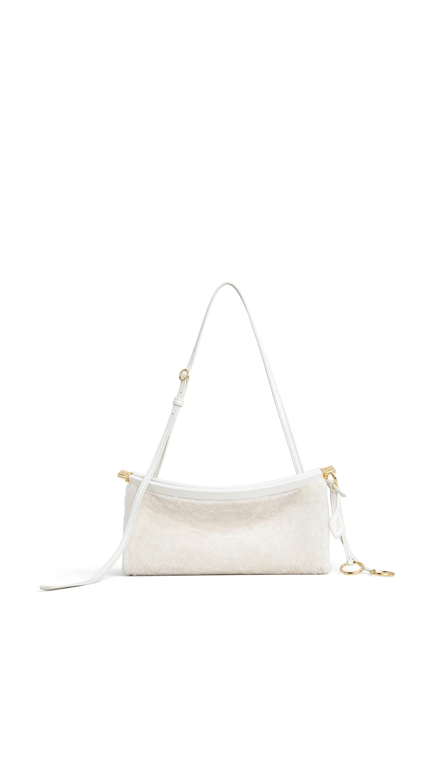 Alaïa Le Click East West Small Bag In Shaved Shearling - Alaia Bags - Laser Cut Luxury - Shop at Luxury Shoes Alaïa Le Click East West Small Bag In Shaved Shearling - Alaia Bags - Laser Cut Luxury - Shop at Luxury Shoes