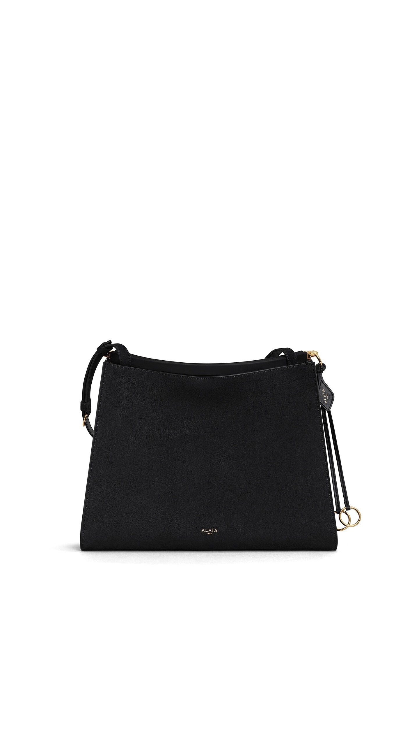 Alaïa Le Click Medium Square Bag In Nubuck - Alaia Bags - Laser Cut Luxury - Shop at Luxury Shoes 