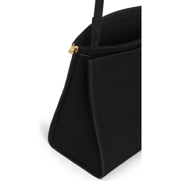 Alaïa Le Click Medium Square Bag In Nubuck - Alaia Bags - Laser Cut Luxury - Shop at Luxury Shoes 
