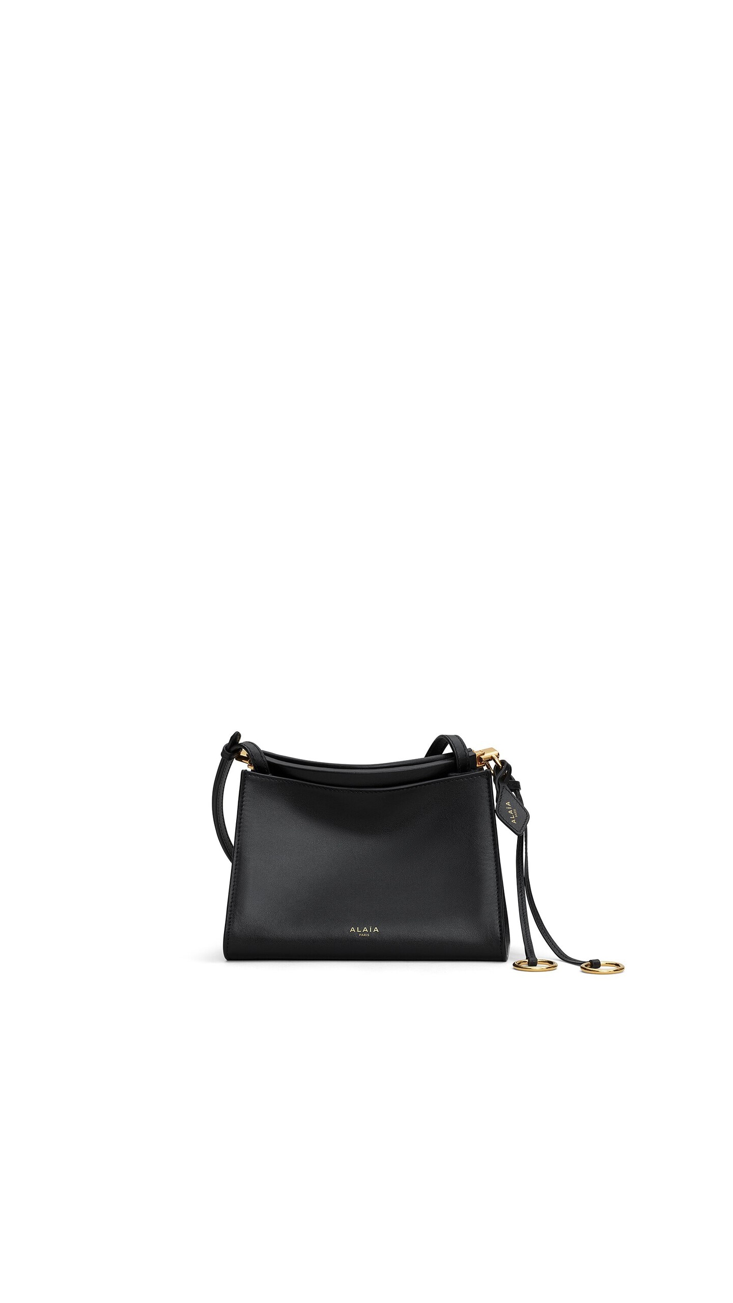 Alaïa Le Click Small Square Bag In Calfskin - Alaia Bags - Laser Cut Luxury - Shop at Luxury Shoes 