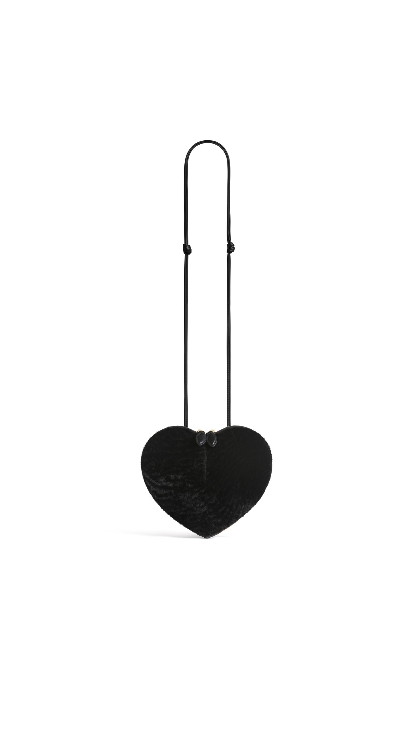 Alaïa Le Cœur Bag In Shaved Shearling - Alaia Bags - Laser Cut Luxury - Shop at Luxury Shoes 