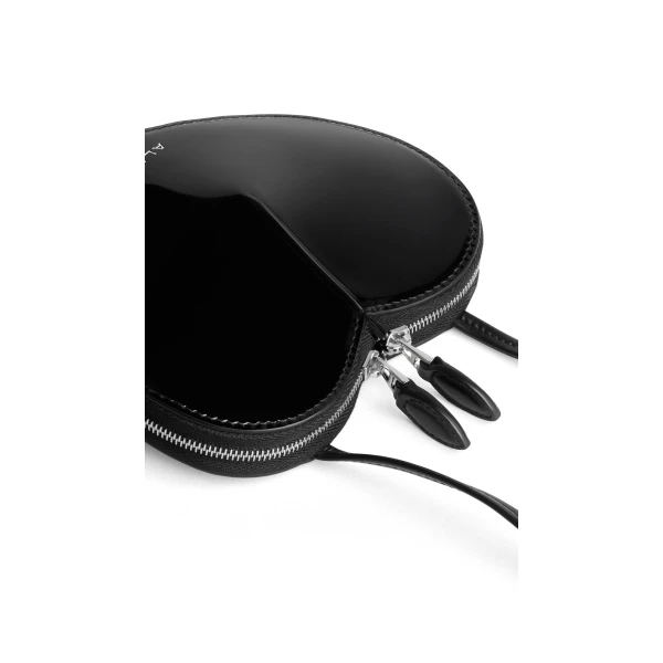 Alaïa Le Cœur Small Bag In Patent Leather - Alaia Bags - Laser Cut Luxury - Shop at Luxury Shoes 