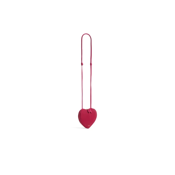 Alaïa Le Cœur Small Bi-Material Bag In Leather - Alaia Bags - Laser Cut Luxury - Shop at Luxury Shoes 