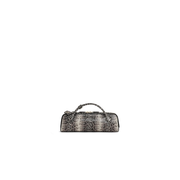 Alaïa Le Teckel Clutch In Ayers Leather - Alaia Bags - Laser Cut Luxury - Shop at Luxury Shoes 