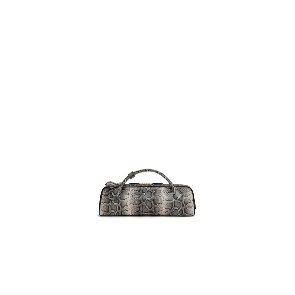 Alaïa Le Teckel Clutch In Ayers Leather - Alaia Bags - Laser Cut Luxury - Shop at Luxury Shoes 