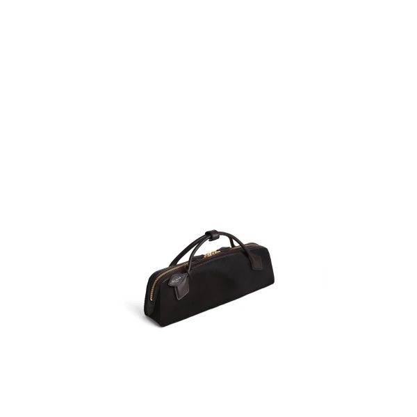 Alaïa Le Teckel Clutch In Haircalf - Alaia Bags - Laser Cut Luxury - Shop at Luxury Shoes 