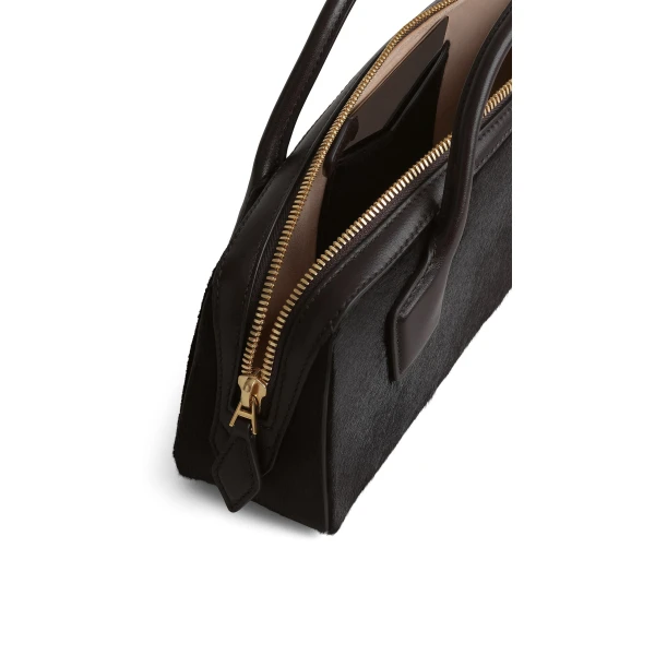 Alaïa Le Teckel Clutch In Haircalf - Alaia Bags - Laser Cut Luxury - Shop at Luxury Shoes 