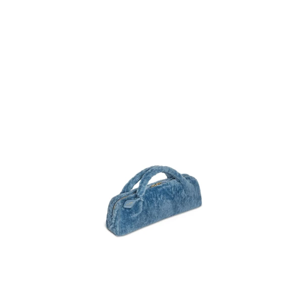 Alaïa Le Teckel Clutch In Shaved Shearling - Alaia Bags - Laser Cut Luxury - Shop at Luxury Shoes 