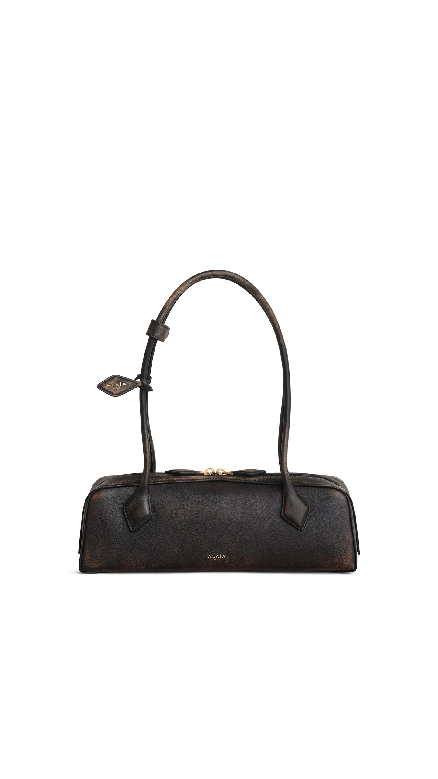 Alaïa Le Teckel Medium Bag In Aged Leather - Alaia Bags - Laser Cut Luxury - Shop at Luxury Shoes Alaïa Le Teckel Medium Bag In Aged Leather - Alaia Bags - Laser Cut Luxury - Shop at Luxury Shoes