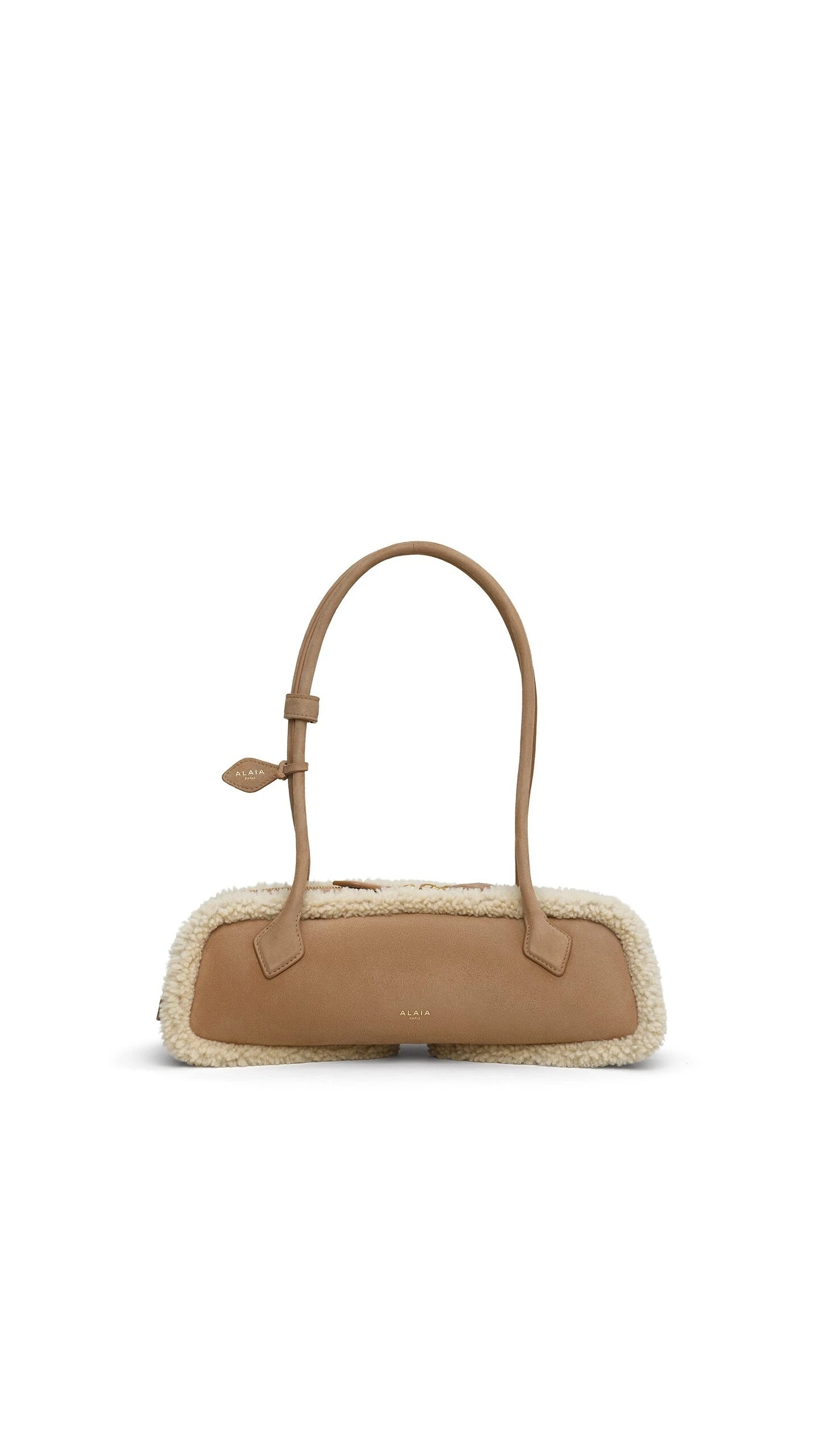 Alaïa Le Teckel Medium Bag In Merino Shearling - Alaia Bags - Laser Cut Luxury - Shop at Luxury Shoes Alaïa Le Teckel Medium Bag In Merino Shearling - Alaia Bags - Laser Cut Luxury - Shop at Luxury Shoes