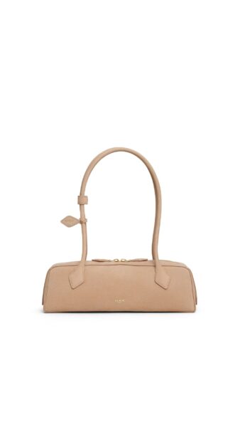 Alaïa Le Teckel Medium Bag In Nubuck - Alaia Bags - Laser Cut Luxury - Shop at Luxury Shoes 