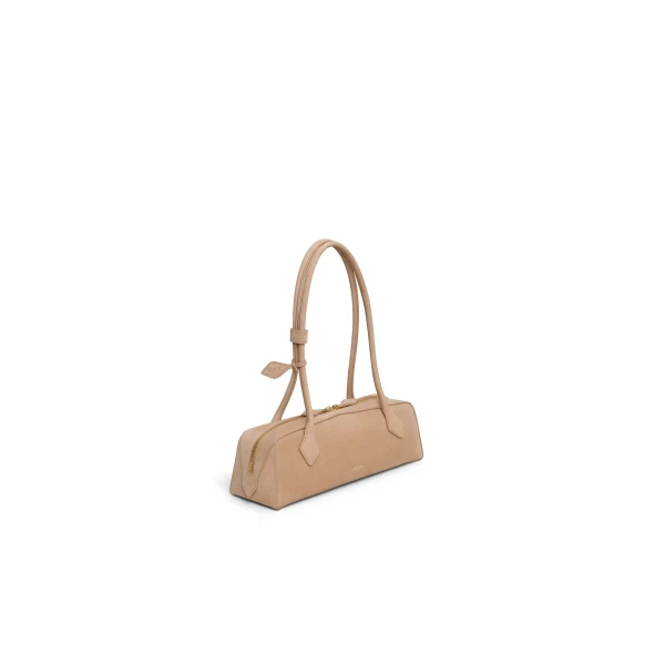 Alaïa Le Teckel Medium Bag In Nubuck - Alaia Bags - Laser Cut Luxury - Shop at Luxury Shoes 