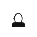 Alaïa Le Teckel Medium Bag In Shaved Shearling - Alaia Bags - Laser Cut Luxury - Shop at Luxury Shoes 