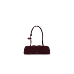 Alaïa Le Teckel Medium Bag In Suede - Alaia Bags - Laser Cut Luxury - Shop at Luxury Shoes 